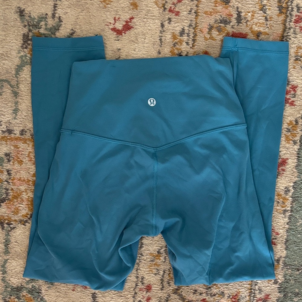 lululemon athletica Blue Green Leggings